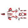 gasgas ec250 graphics kit 2018-2020 cloaked series red