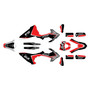 gasgas ec125 graphics kit 2018-2020 inferno series red