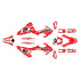 gasgas ec200 graphics kit 2018-2020 lethal series red