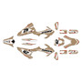gasgas ec200 graphics kit 2018-2020 lethal series tan