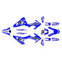 gasgas ec300 graphics kit 2018-2020 lethal series blue