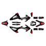gasgas ec125 graphics kit 2018-2020 rebel series red