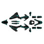gasgas ec250 graphics kit 2018-2020 twitch series teal