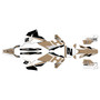 husqvarna fc250 graphics kit 2023-2024 ace series tan