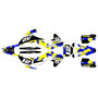 husqvarna tc250 graphics kit 2023-2024 shades series yellow