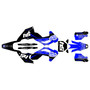 husqvarna fc250 graphics kit 2023-2024 fatality series blue