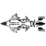 husqvarna tc250 graphics kit 2023-2024 twitch series white