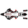husqvarna fc350 graphics kit 2023-2024 serenity series red