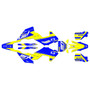husqvarna fc250 graphics kit 2023-2024 toulouse series yellow