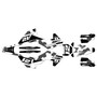 husqvarna fc450 graphics kit 2023-2024 shades series white