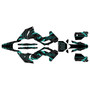 husqvarna fc250 graphics kit 2023-2024 twitch series teal