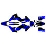 husqvarna fx450 graphics kit 2023-2024 ace series blue-shift