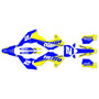 husqvarna fx350 graphics kit 2023-2024 base series yellow-shift