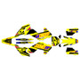 husqvarna fx350 graphics kit 2023-2024 fresh series yellow