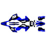 husqvarna tx300 graphics kit 2023-2024 nightcity series blue