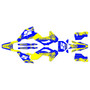 husqvarna fx350 graphics kit 2023-2024 nightcity series yellow-shift