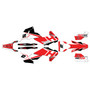 husqvarna te150 graphics kit 2024-2026 ace series red