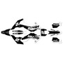 husqvarna te150 graphics kit 2024-2026 base series white