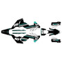 husqvarna te125 graphics kit 2025-2026 serenity series teal