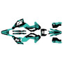 husqvarna fe450 graphics kit 2024-2026 nightcity series teal
