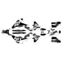husqvarna te125 graphics kit 2025-2026 shades series white