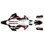husqvarna fe350 graphics kit 2024-2026 serenity series red