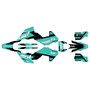 husqvarna te250 graphics kit 2024-2026 toulouse series teal
