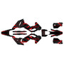 husqvarna te150 graphics kit 2024-2026 twitch series red