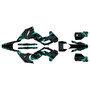 husqvarna te150 graphics kit 2024-2026 twitch series teal