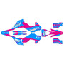Husqvarna FE250 FE350 FE450 & FE501 graphics kit 2024-2026 toulouse series magenta