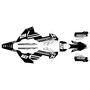 husqvarna te300 graphics kit 2024-2026 serenity series white