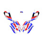 polaris pred50 graphics kit all years razor series red