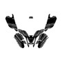 polaris outlaw50 graphics kit all years razor series smoke