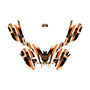 polaris pred50 graphics kit all years swift series orange
