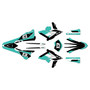 beta 125rr graphics kit 2018-2019 factory series teal