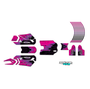 stacyc 12ebrushless graphics kit all years fracture series magenta