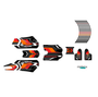 stacyc 12ebrushless graphics kit all years klutch series red