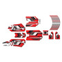 stacyc 16ebrushless graphics kit all years klutch series red