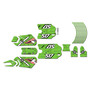 stacyc 16ebrushless graphics kit all years predator series green