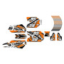 stacyc 16ebrushless graphics kit all years shred series orange