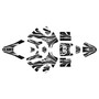 gasgas mc-e2 graphics kit 2024-2026 prime series white