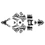 gasgas mc-e2 graphics kit 2024-2026 twitch series white