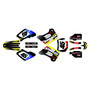 gasgas ec200 graphics kit 1996-2001 division series red