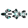 gasgas ec300 graphics kit 1996-2001 division series teal