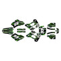 gasgas ec200 graphics kit 1996-2001 prime series green