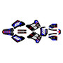 gasgas ec250 graphics kit 1996-2001 rebel series blue