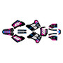 gasgas ec250 graphics kit 1996-2001 rebel series magenta
