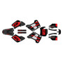 gasgas ec200 graphics kit 1996-2001 rugged series red-shift
