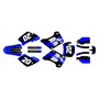 gasgas ec200 graphics kit 1996-2001 spear series blue