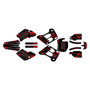 gasgas ec300 graphics kit 1996-2001 twitch series red
